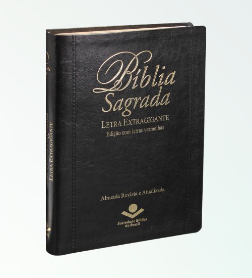 Bíblia Sagrada Letra Extragigante  - Preta A.R.A