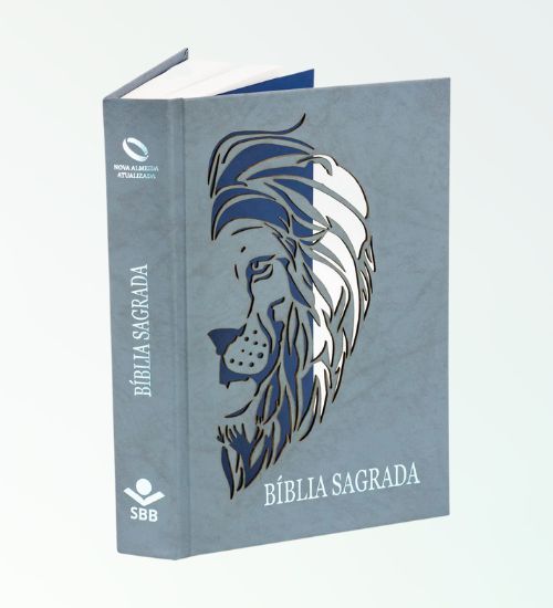 Bíblia Sagrada - Capa leão