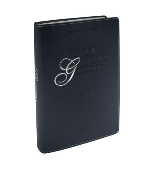 Bíblia de Estudo de Genebra - Azul