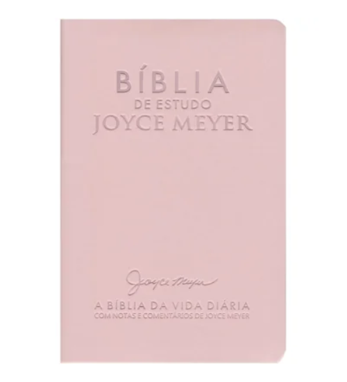 Biblia de Estudo Joyce Meyer | NVI | Letra Media | Capa Nude