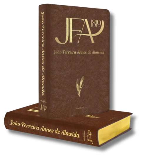 BIBLIA JFA 1819 - JOAO FERREIRA ANNES DE ALMEIDA - CAPA MARROM