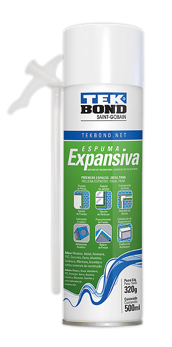 Espuma Expansiva de PU 320G/500ml