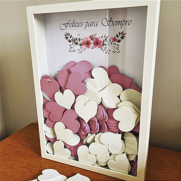 Quadro de Assinaturas - Felizes para Sempre