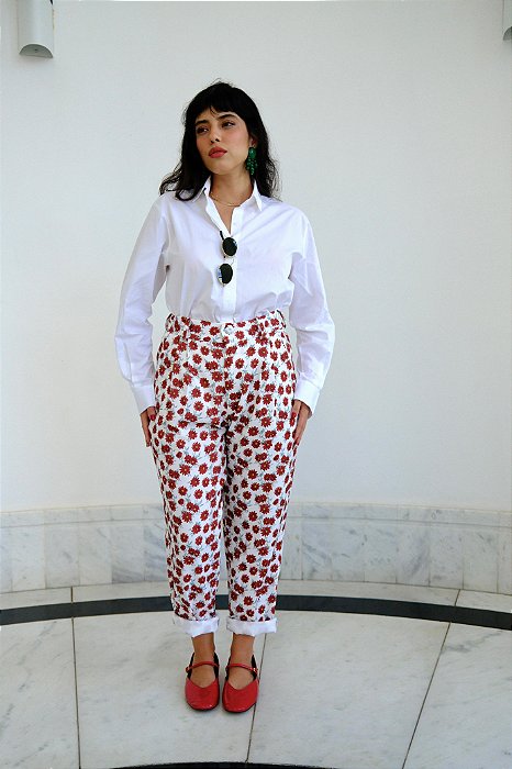 Calça tradicional gérbera