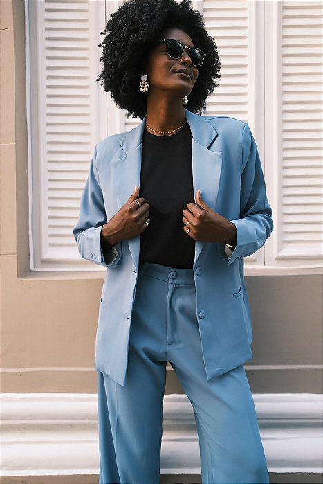 Blazer blue jeans
