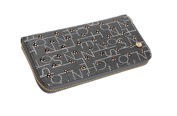 CARTEIRA CHENSON PRETO NEW CRISTAL REF 2415210