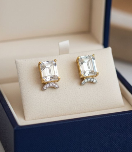 BRINCO PEDRA BRANCA 5,04G