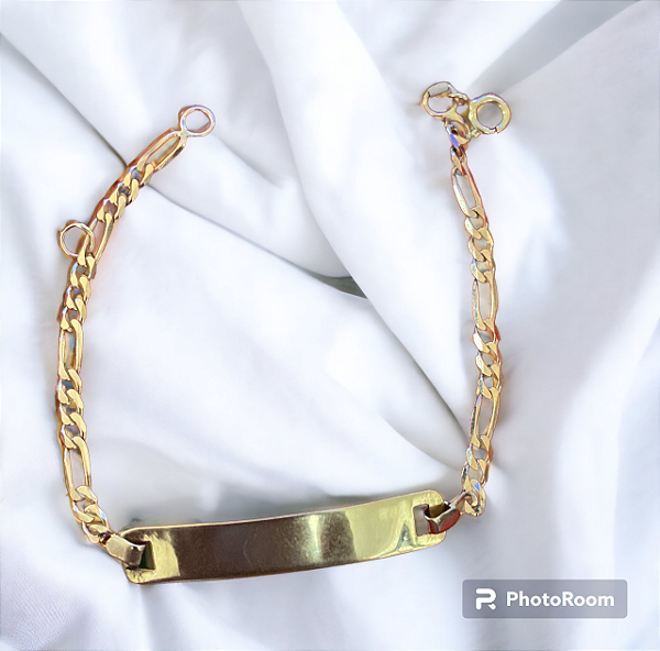 PULSEIRA 3,09 PULSEIRA INFANTIL COM CHAPA