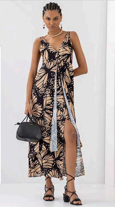 VESTIDO LEZ A LEZ RAYON BALI M ASAS