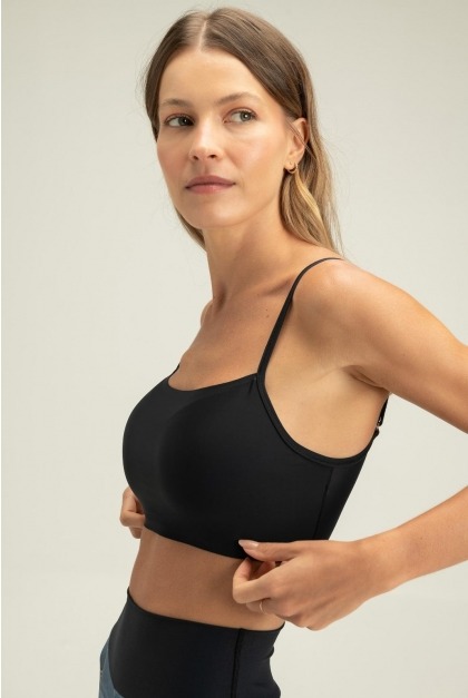 TOP LIVE DOTS STREET NOIR BLACK M