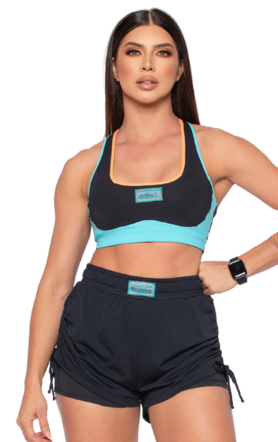 SHORT CORREDOR DI PAULA IVONE 130486 PRETO M