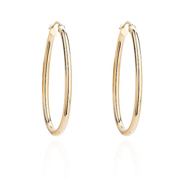 ARGOLA 2,04G OVAL - FECHO ITALIANO