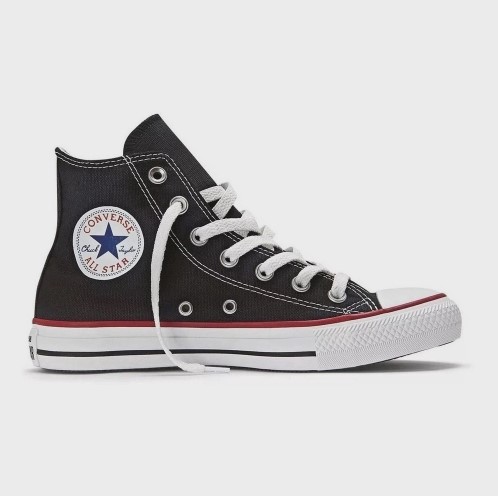 TENIS CONVERSE ALL STAR CANO ALTO PRETO