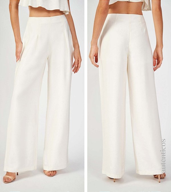 CALCA ACOSTAMENTO ALFAITARIA OFF WHITE 40