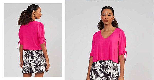 BLUSA FASHION ACOSTAMENTO FEM MC DREAM GARDEN 42