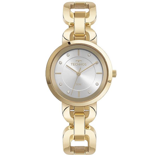 RELOGIO FEM TECHNOS ELOS DOURADO