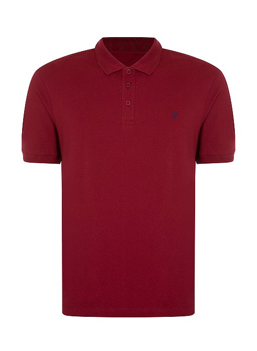 POLO INDIVIDUAL MC GOLA DIFERENCIADA - VINHO
