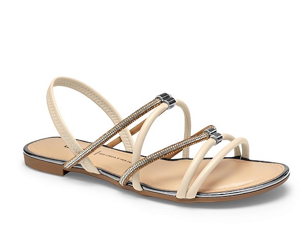 SANDALIA RASTEIRA DAKOTA RIVES TULE/OURO VELHO Y7411