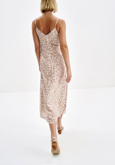 VESTIDO MIDI LEZ A LEZ RAYON NEW SLUB M ONCA
