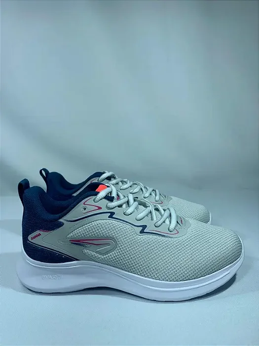 TENIS FEM RAINHA FIRE II CINZA/MARINHO RA03680004