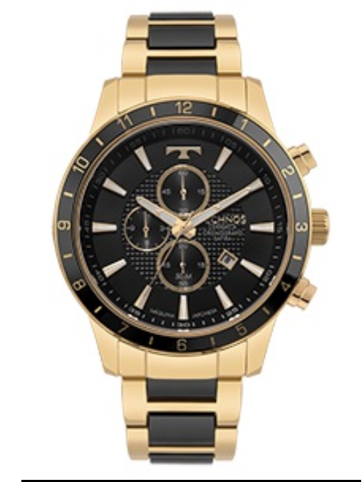 RELOGIO MASC TECHNOS ELEGANCE CERAMIC SAFIRA