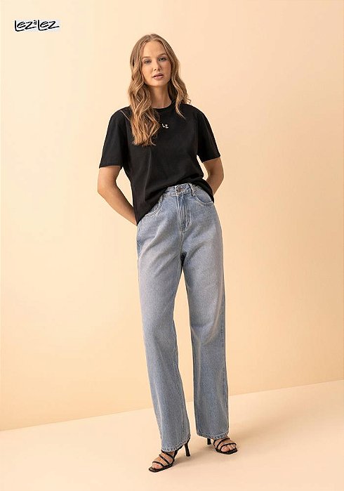 CALCA JEANS LEZ A LEZ RETA - JEANS CLARO