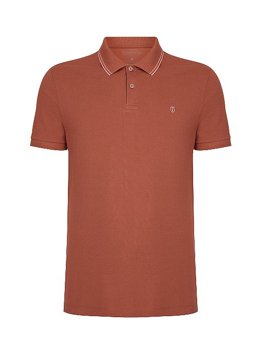 POLO MC INDIVIDUAL BASICA SLIM FIT - AZUL CLARO