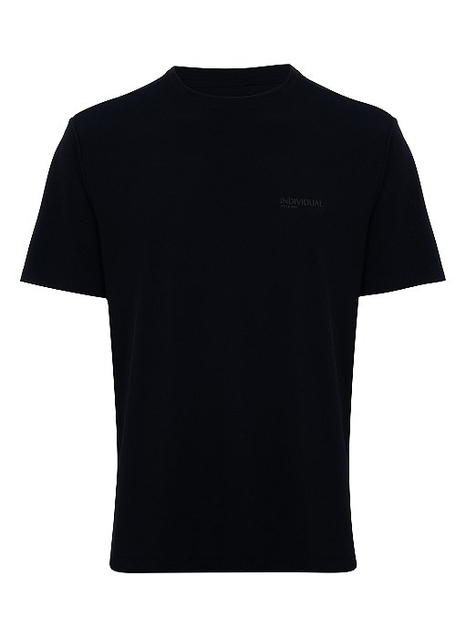 T-SHIRT MC INDIVIDUAL TECH VISCOLYCRA - PRETO