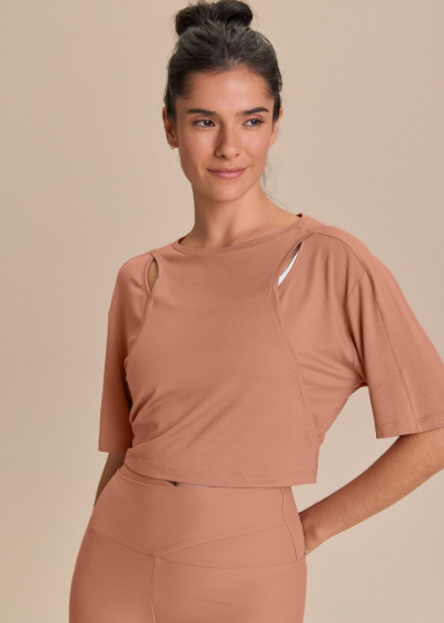 BLUSA LIVE SERENE WHISPER SLATE M CORE