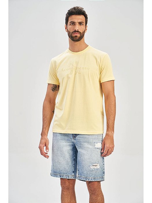 CAMISETA MC MASC ACOSTAMENTO - AZUL MARESIA