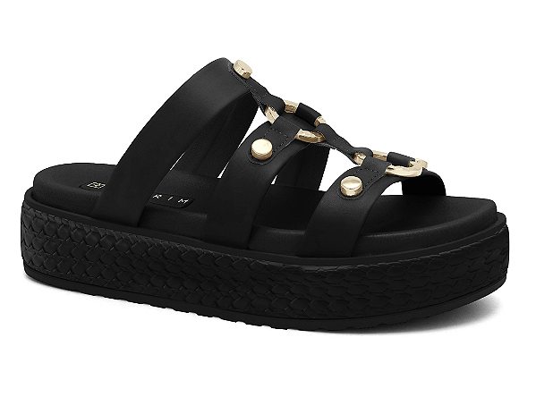 PAPETE RAMARIM FLATFORM NAPA BLESS PRETO