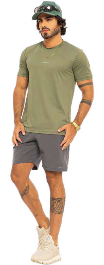 BERMUDA TACTEL DI PAULA POLIAMIDA 540003 GRAFITE G