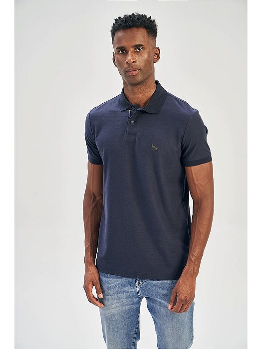 POLO MC MASC ACOSTAMENTO CASUAL P PRETO