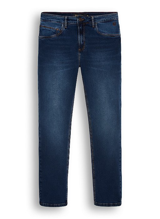 CALCA JEANS INDIVIDUAL RIGHT FIT B5 L2 - JEANS ESCURO