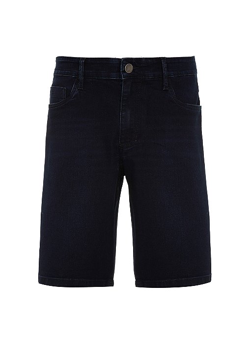 BERMUDA JEANS MASC INDIVIDUAL RIGHT B5 L2 - JEANS ESCURO