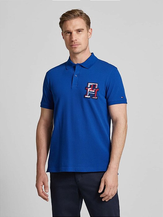 POLO MONOGRAMA TH REGULAR FIT