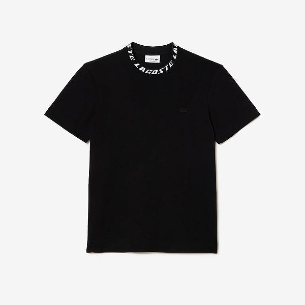 CAMISETA MASCULINA REGULAR FIT GOLA ASSINADA