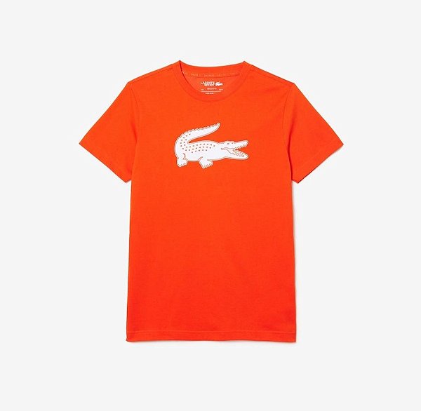 CAMISETA MASCULINA SPORT COM ESTAMPA DE CROCODILO