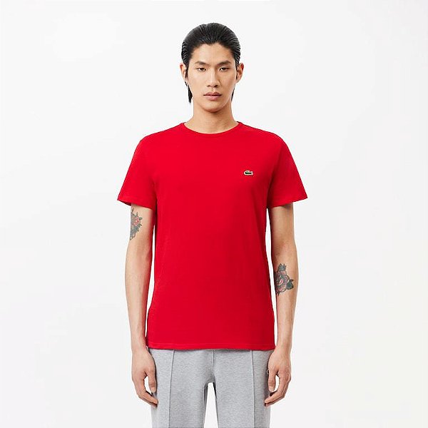 CAMISETA MASCULINA BASICA EM ALGODÃO PIMA