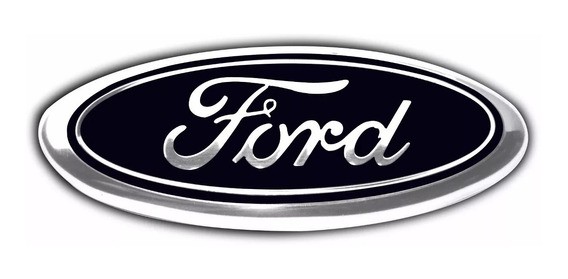 Emblema - Ford - 23.9cm - Preto
