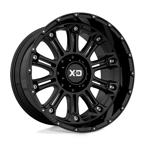 Jogo de Rodas XD Hoss II XD829 20x9 8x165.1 0MM Preto Brilhoso