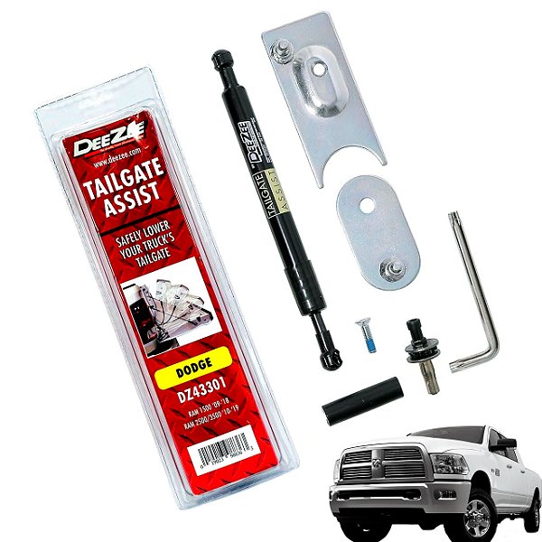 Amortecedor a gás para tampa traseira para Dodge Ram 2009 a 2018