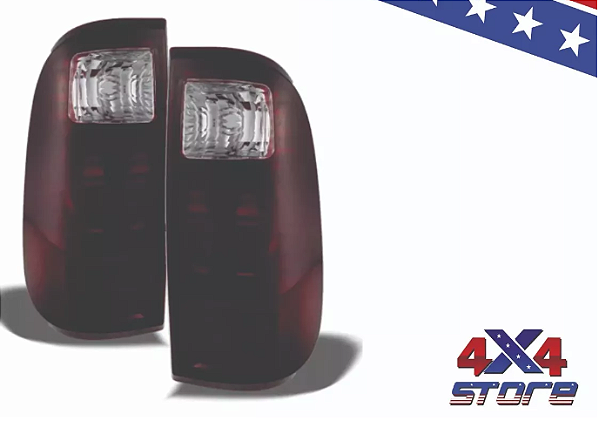 LANTERNA TRASEIRA - F-250 - MODELO AMERICANA - VERMELHA