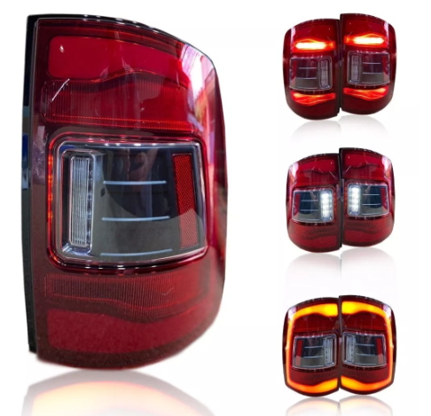 LANTERNA TRASEIRA - F-250 - LED - MODELO 3 - VERMELHA