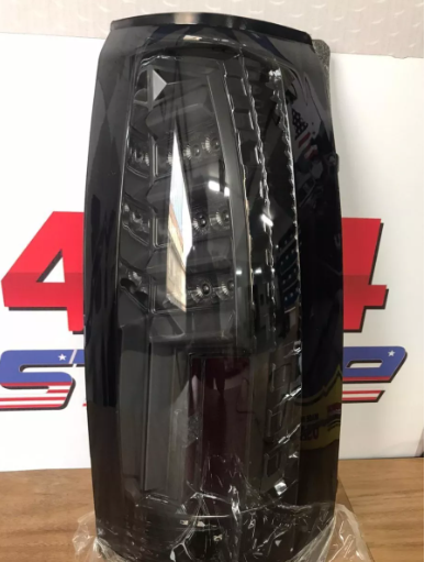 LANTERNA TRASEIRA - SILVERADO - OLED - FUMÊ - MODELO 1