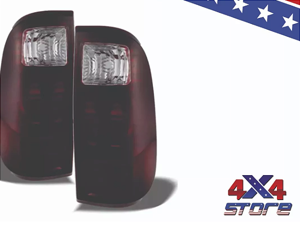 LANTERNA TRASEIRA - F-250 - LED - FUMÊ - MODELO 2
