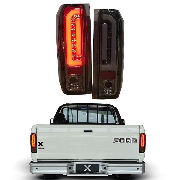 LANTERNA TRASEIRA - F-1000 - OLED - FUMÊ