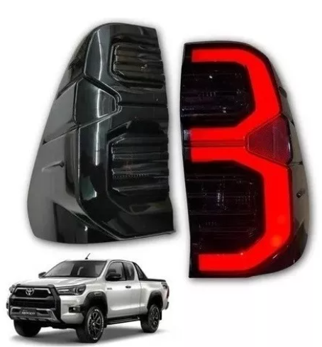 LANTERNA TRASEIRA - HILUX - LED - 15/17 - FUME