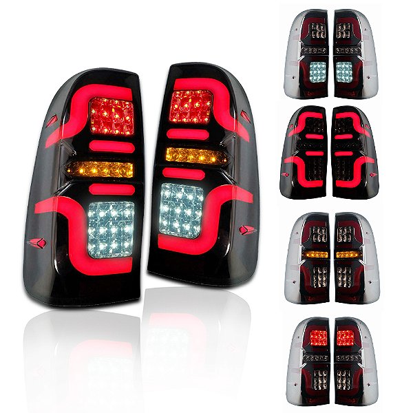 LANTERNA TRASEIRA - HILUX - OLED - 05/15 - FUME - MODELO 2021