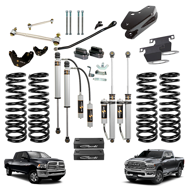 Kit Suspensão Completo Carli Backcountry 3,25" para Dodge RAM 2500 de 2014 a 2024